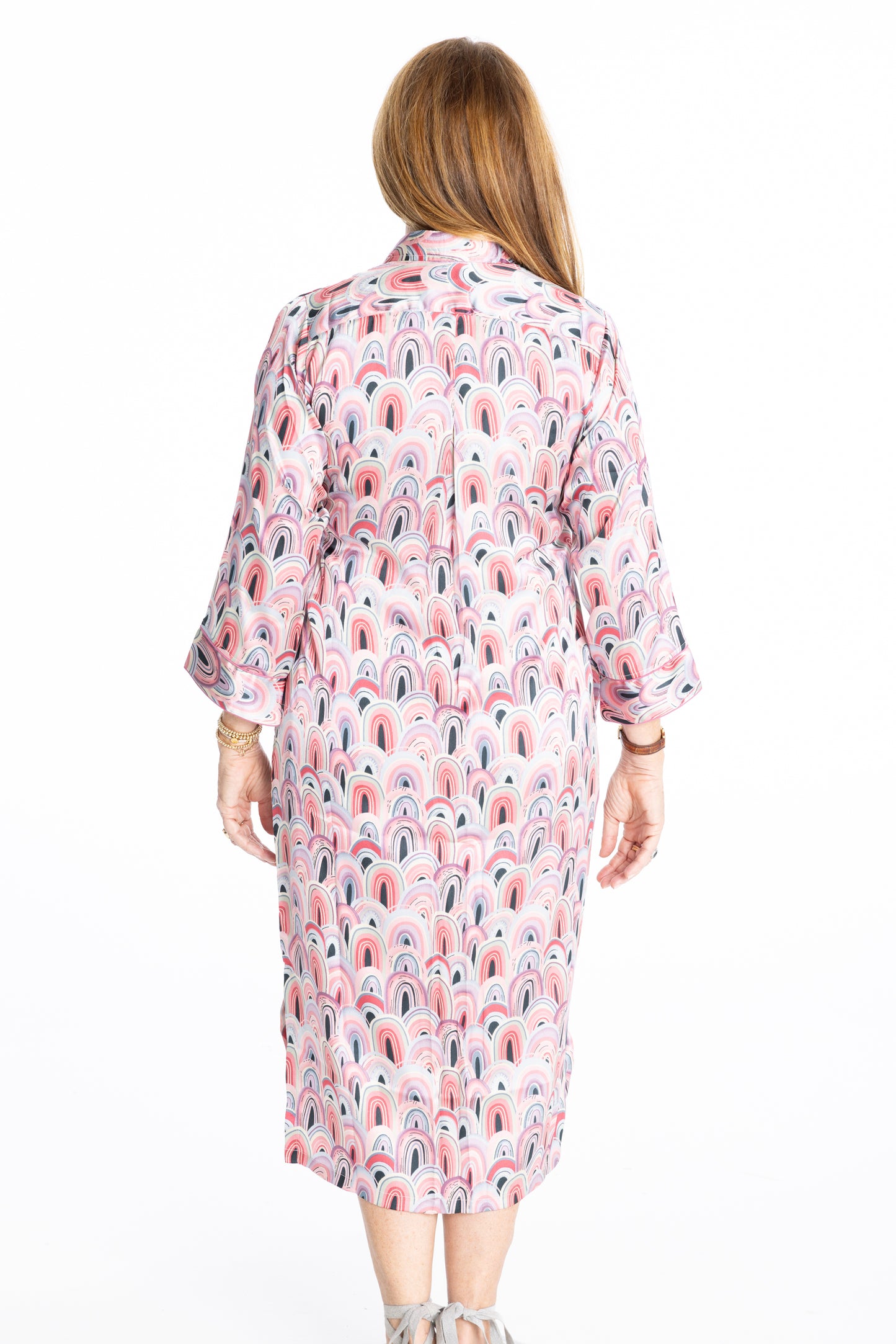 Silk A-Line Dress