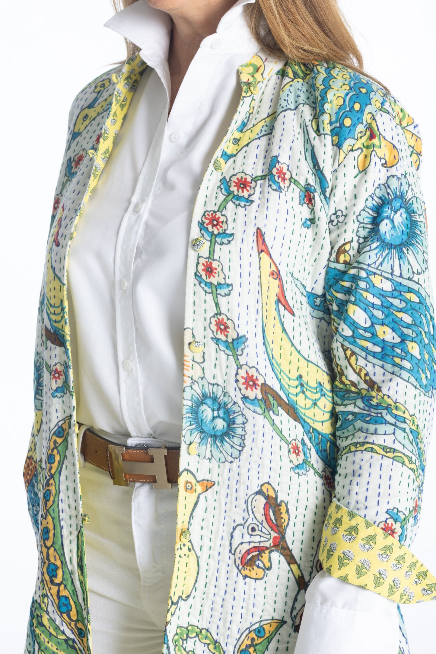 Quilted Car Coat