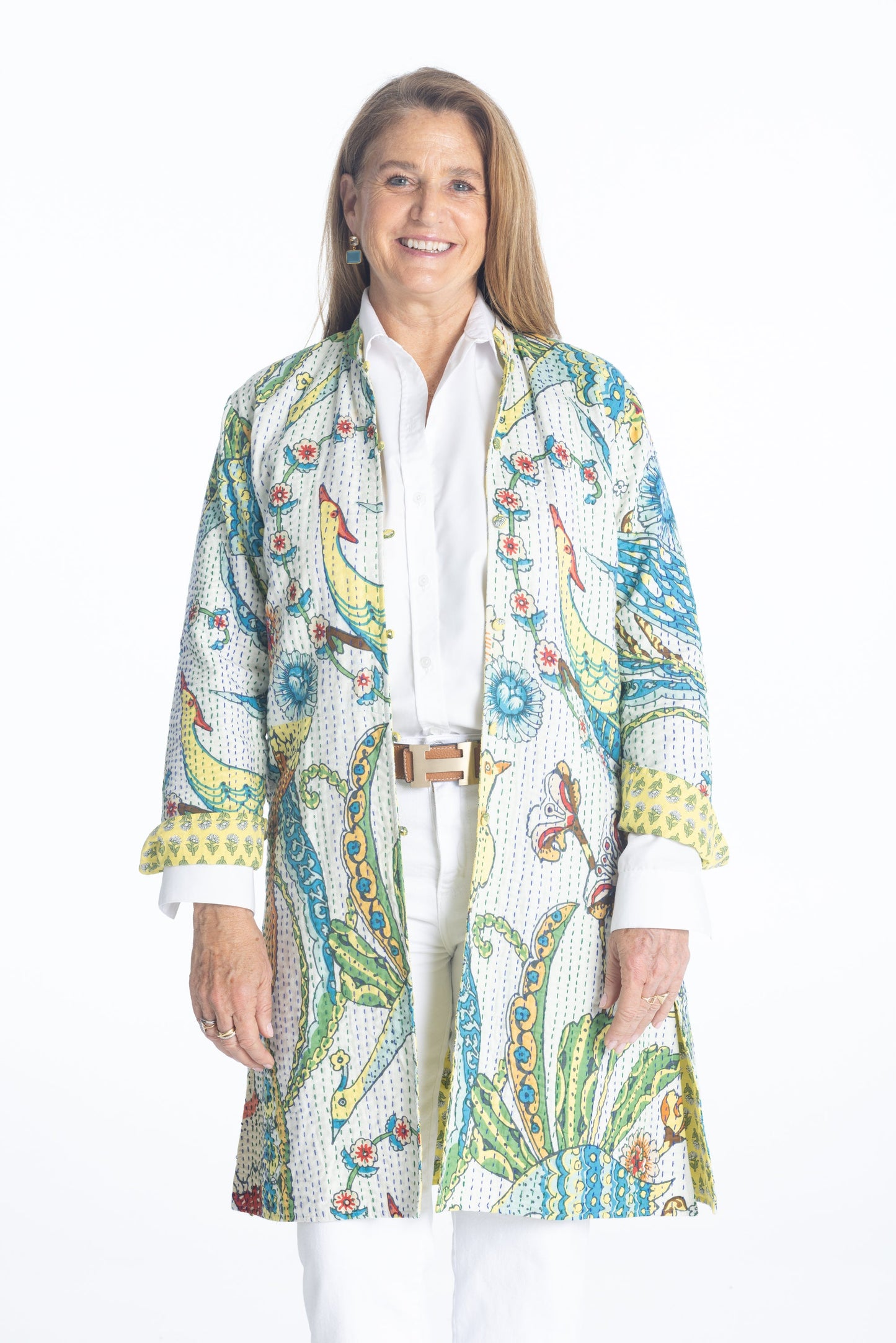 Quilted Car Coat