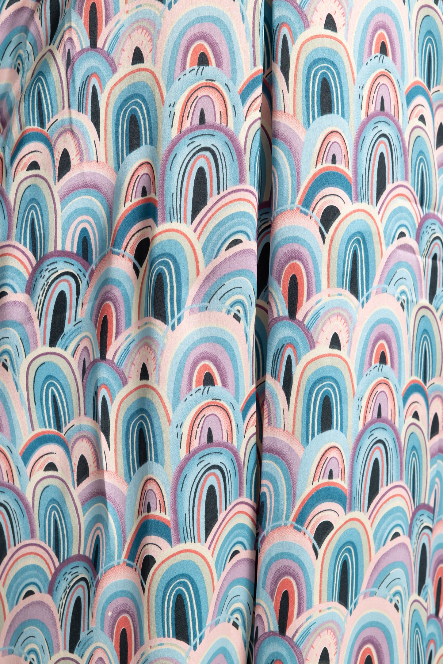 Silk A-Line Dress