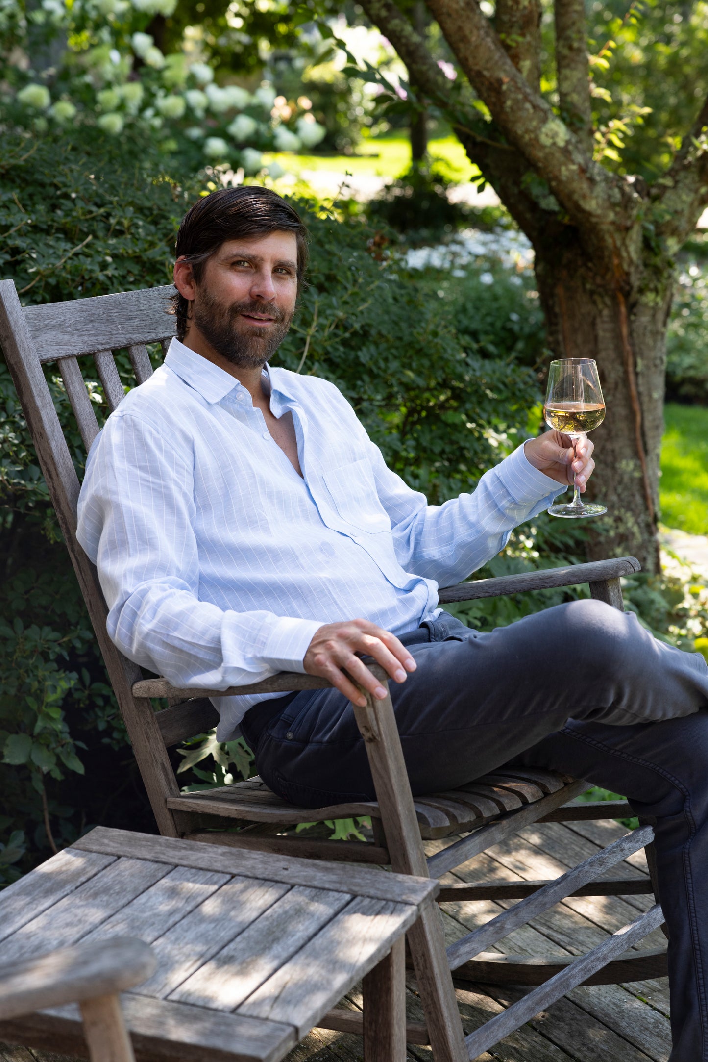 Men’s Linen Button down